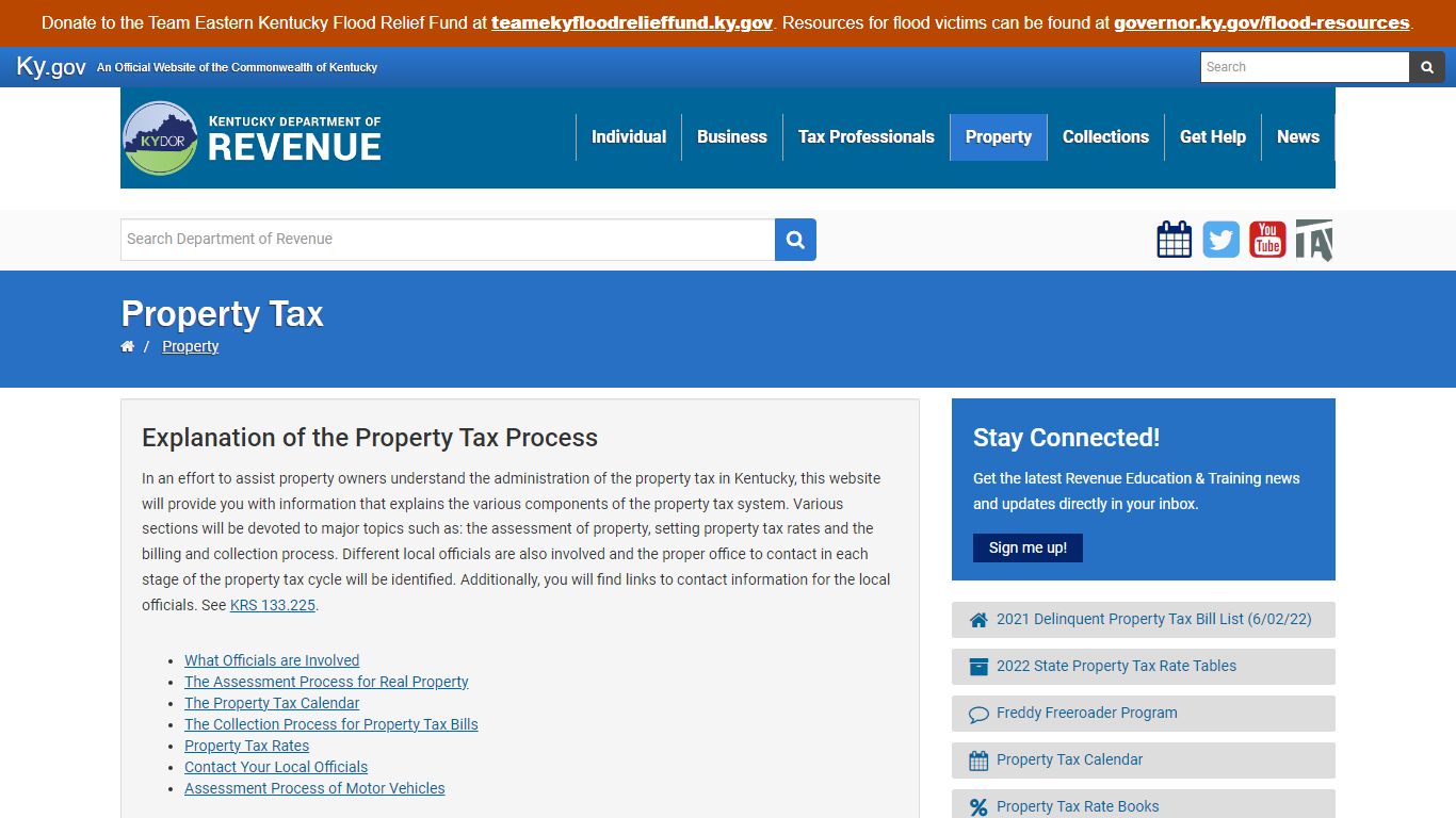 Property Tax - Department of Revenue - Kentucky